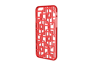 iPhone 6 / 6S外壳连接红色加工万能塑料