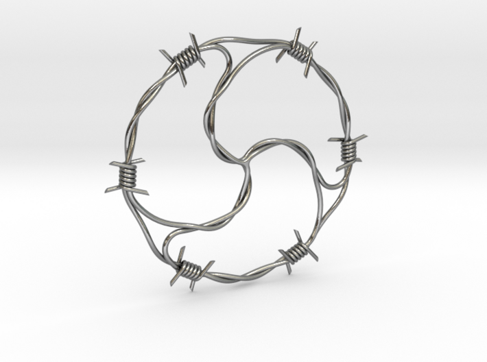 Barbed Wire Bdsm Pendant Qenkht L By Th Sin
