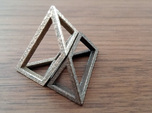 Material Sample - 'Impossible' Pyramid Puzzle Piec