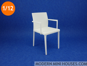 Willisau Vero Armchair with Armrests in White Processed Versatile Plastic
