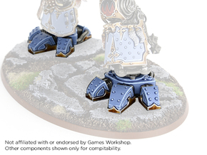 Iron Wolf - Feet in Smooth Fine Detail Plastic