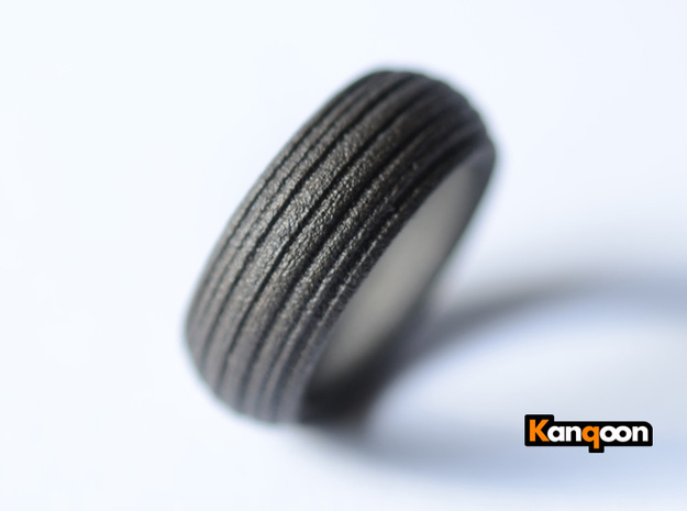 Speedy - Tire Ring in Matte Black Steel: 6 / 51.5