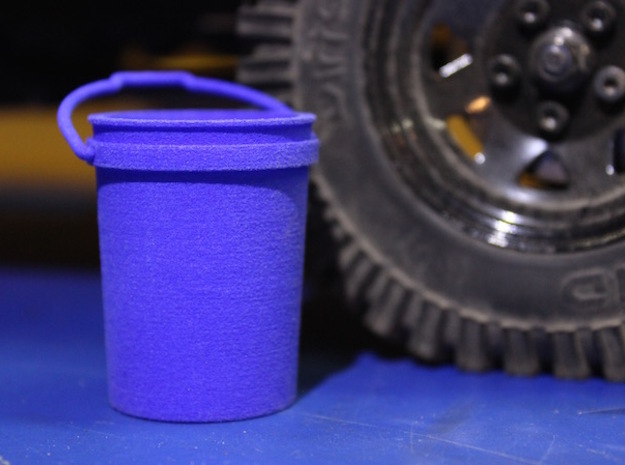 Shop Bucket 1:10 Scale in Blue Processed Versatile Plastic