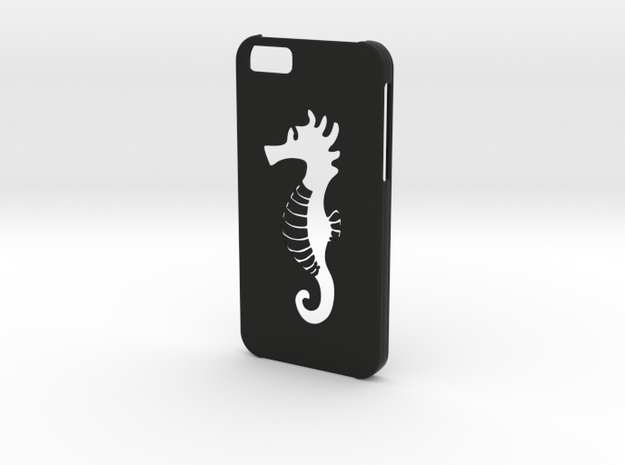 Iphone 6 Hippocampus case in Black Natural Versatile Plastic