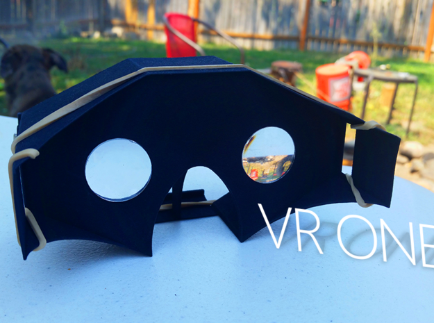 VR One in Black Natural Versatile Plastic