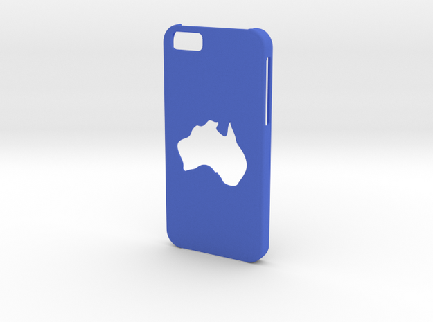 Iphone 6 Australia Case in Blue Processed Versatile Plastic