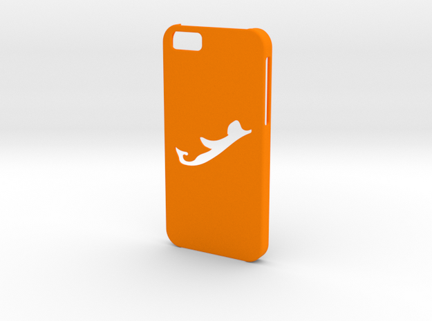 Iphone 6 Bermuda case in Orange Processed Versatile Plastic