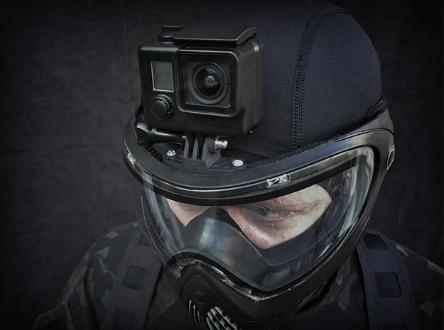 Paintball Mask Mount for GoPro Cameras