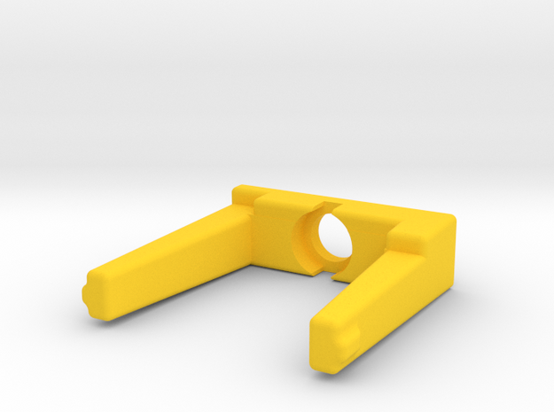CL Serial Module Cover in Yellow Processed Versatile Plastic
