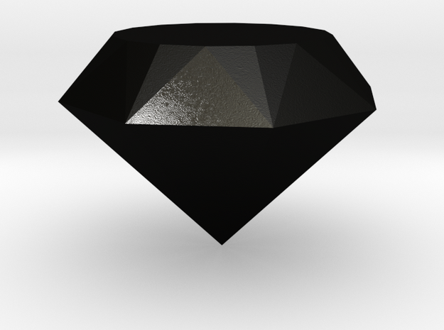 Diamond Tom in Matte Black Steel