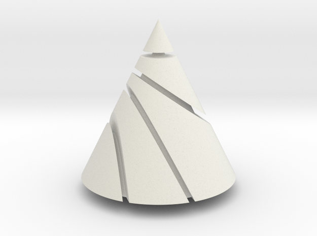 Conic Sections in White Natural Versatile Plastic