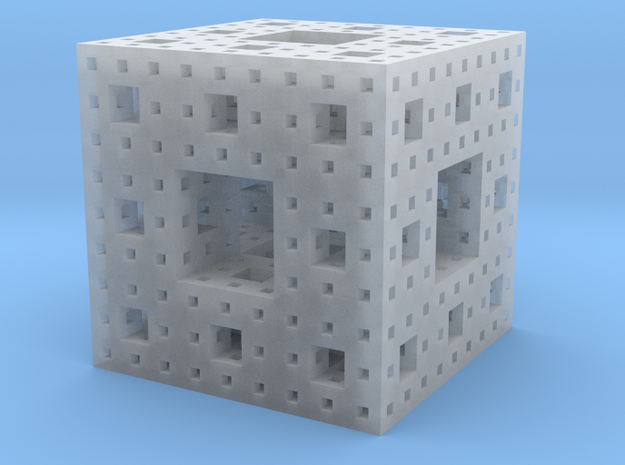 menger in Smooth Fine Detail Plastic