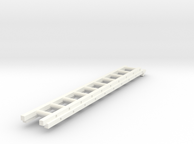 1/64 Ladder for FDNY Pumper Body V1 in White Processed Versatile Plastic