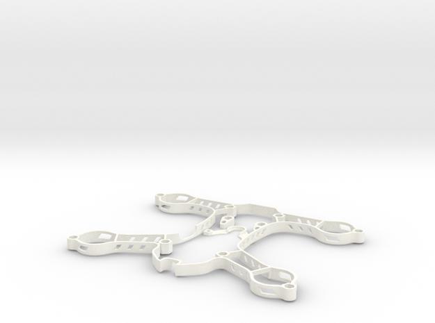 Sigan180 3D Print Parts in White Processed Versatile Plastic
