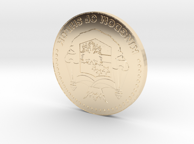 Shiloh 2017 Coin in 14K Yellow Gold