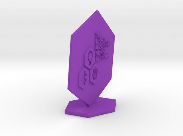 UA Maker AWARD in Purple Processed Versatile Plastic