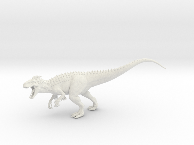 Indominus Rex 1:100 in White Natural Versatile Plastic