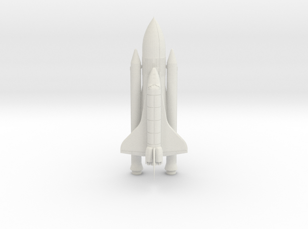 Space+Shuttle+Atlantis+3 in White Natural Versatile Plastic