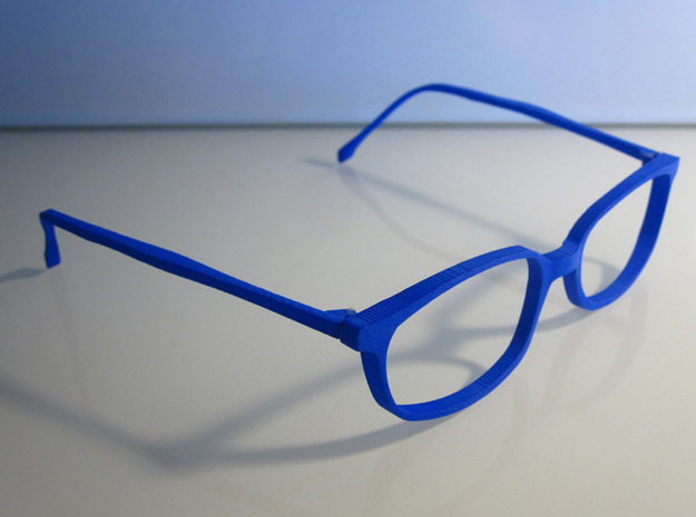 unisex glasses - type 1 in White Natural Versatile Plastic