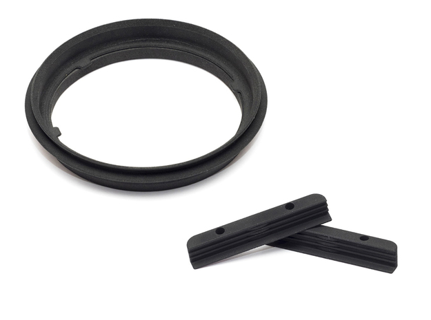 Adapter Kit I M.Zuiko 7-14mm / Lee filter holder in Black Natural Versatile Plastic