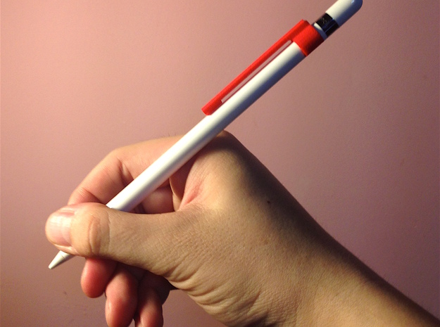 PencilClip for Apple Pencil™ [ iPad Pro™ ] in White Processed Versatile Plastic