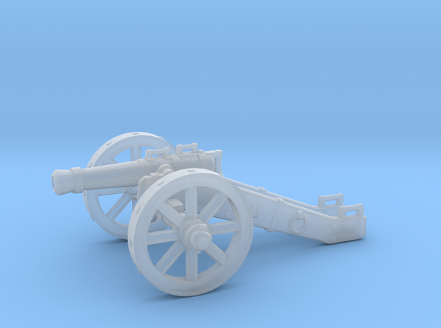 28mm Light Field Cannon in Smooth Fine Detail Plastic