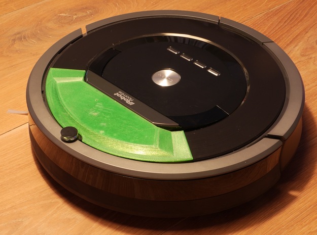 Thinking Cleaner 800, iRobot Roomba 8xx DIY cover in Black Natural Versatile Plastic
