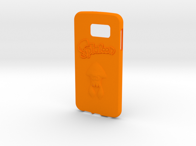 Splatoon Galaxy S6 Case in Orange Processed Versatile Plastic