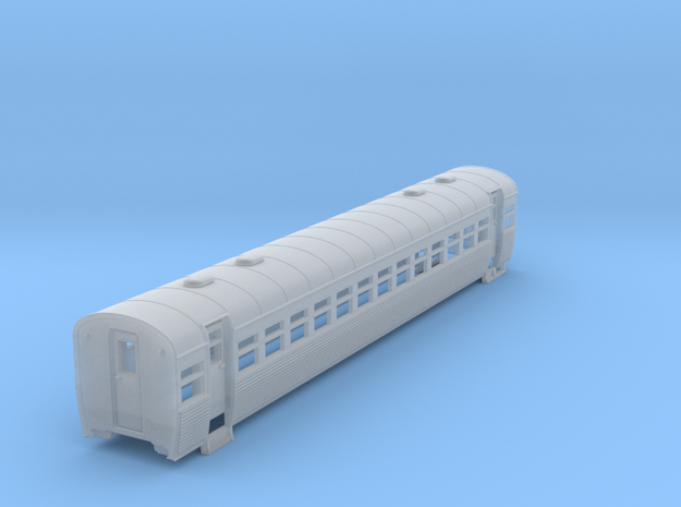 Queensland Railcar 2  nd car no window bars. in Smooth Fine Detail Plastic