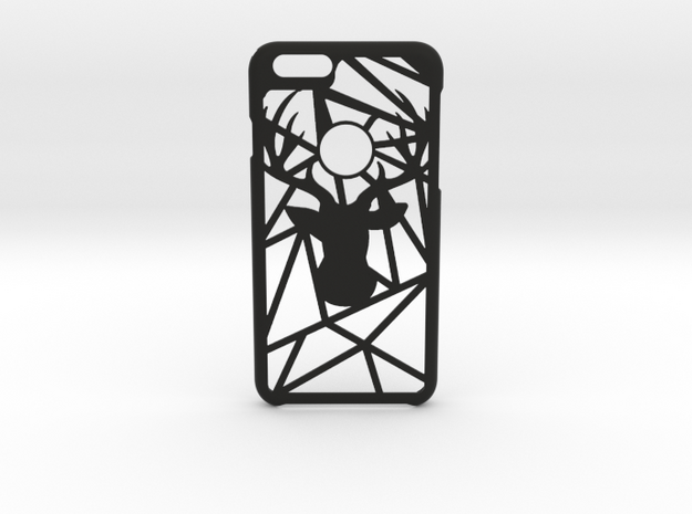 GeoDeer iPhone 6 6s case in Black Natural Versatile Plastic