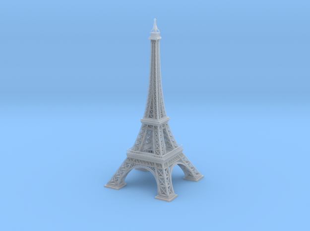 Eiffel Tower in Smooth Fine Detail Plastic