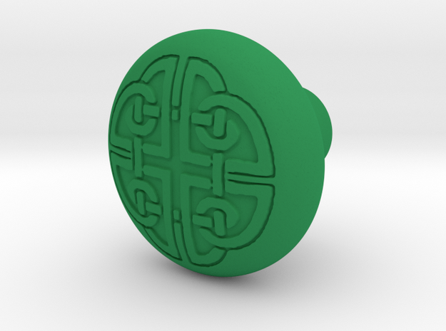 DORADO door knob in Green Processed Versatile Plastic
