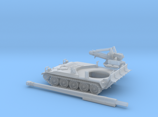 M-110A2-1-TT-proto-01 in Smooth Fine Detail Plastic