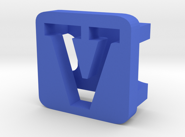 BandBit V2 for Fitbit Flex in Blue Processed Versatile Plastic