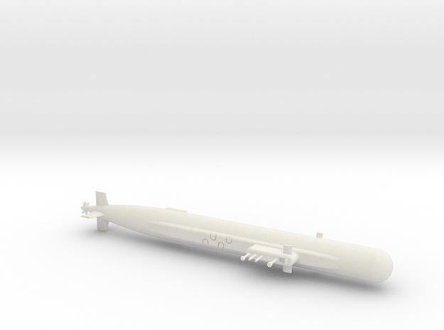 1/600 Arihant Class Submarine in White Natural Versatile Plastic