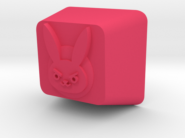 D.va Cherry MX Keycap in Pink Processed Versatile Plastic