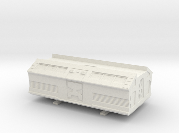 Space 1999 Passenger/Rescue Pod For Dinky Eagle in White Natural Versatile Plastic