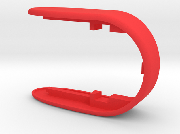 Key Fob for F56 Car rev 3 in Red Processed Versatile Plastic