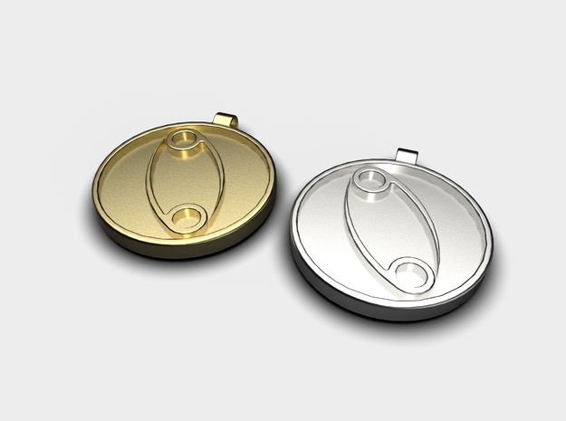 Zodiac KeyChain Medallion-CANCER