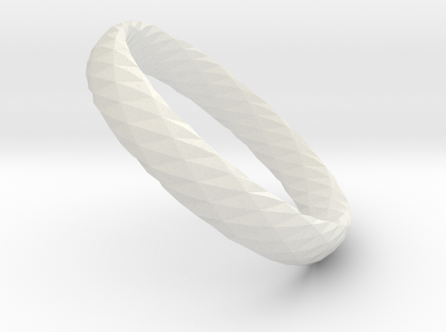 Twistium - Bracelet P=180mm h15 in White Natural Versatile Plastic