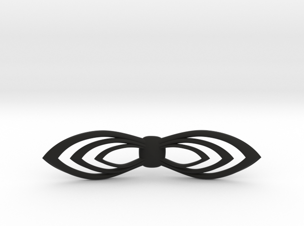  Bow tie/ ties in Black Natural Versatile Plastic