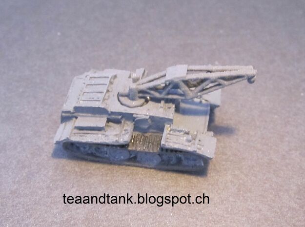 1/144 crane for Panzer I special version in White Natural Versatile Plastic