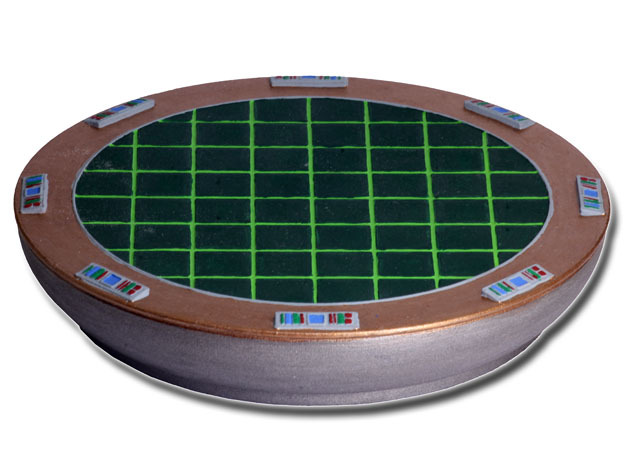 M.A.S.K. Energy Room holographic table