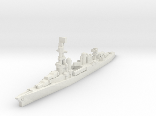 Pensacola class cruiser 1/2400 in White Natural Versatile Plastic