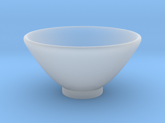 Bowl Hollow Form 2016-0006 various scales in Smooth Fine Detail Plastic: 1:24