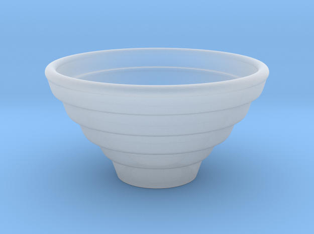 Bowl Hollow Form 2016-0007 various scales in Smooth Fine Detail Plastic: 1:24