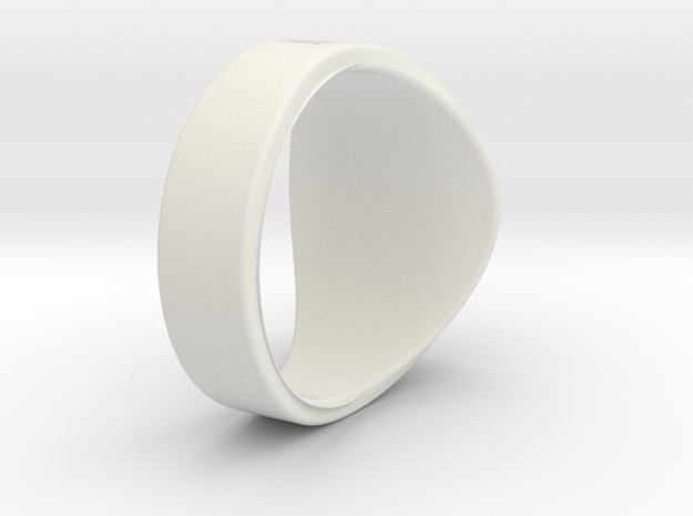 NuperBall gh0st Ring S7 in White Natural Versatile Plastic