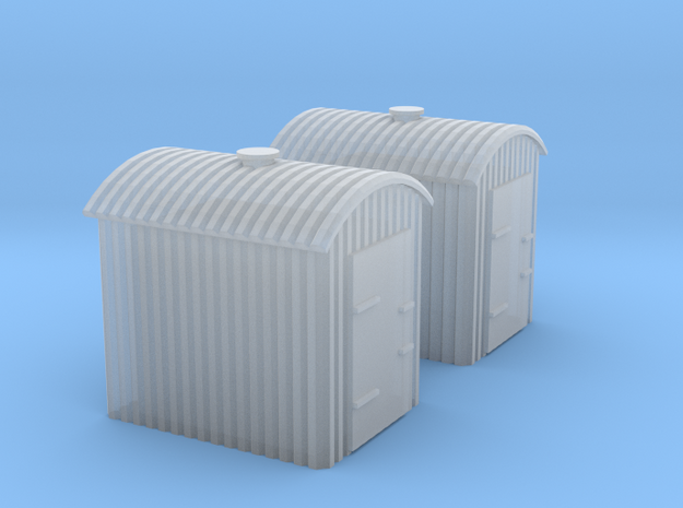 (1:450) GWR Lineside Huts #3 in Smooth Fine Detail Plastic
