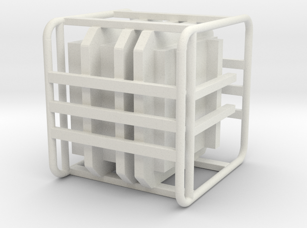 Sulaco Box with Rail 1:32 in White Natural Versatile Plastic