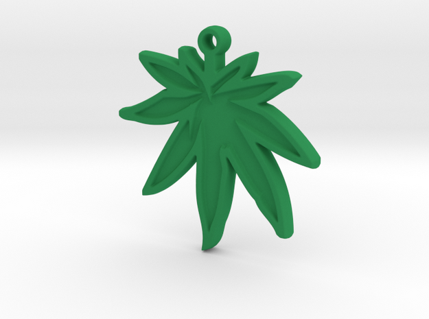 Creator Pendant in Green Processed Versatile Plastic